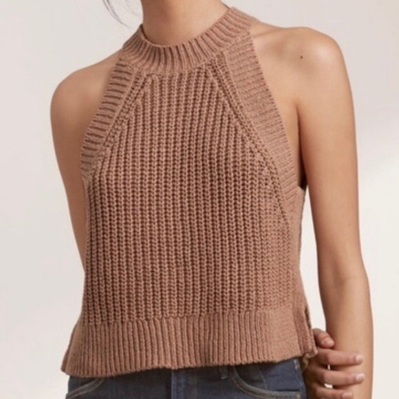 NWOT! Aritzia Wilfred Le Fou knit halter - Picture 2 of 5